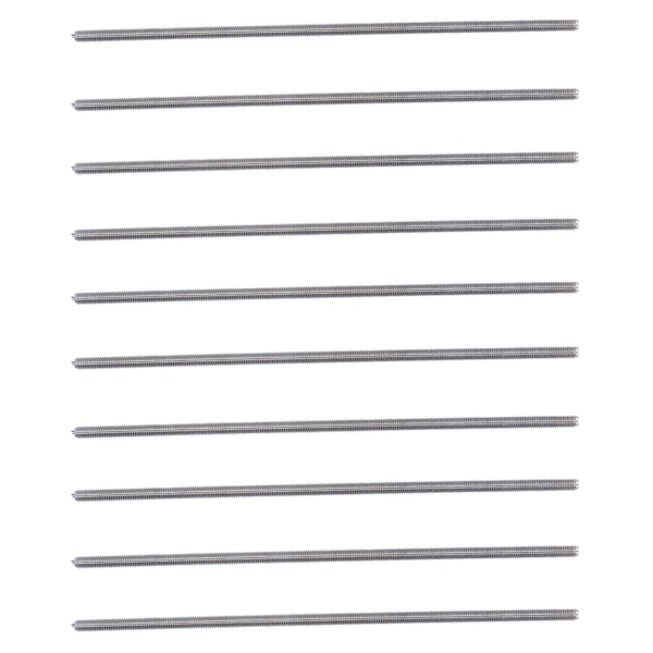 4808-serien M4 stangstenger slitesterke slitesterke slitesterke rustfrie stål gjengestenger 4808-0004-0090