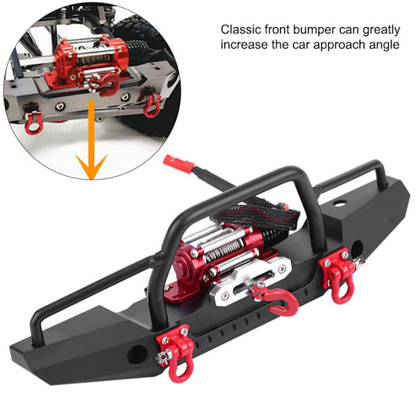 Forkofanger af aluminiumslegering med spil til Traxxas TRX-4 RC-crawler-opgraderingsdel