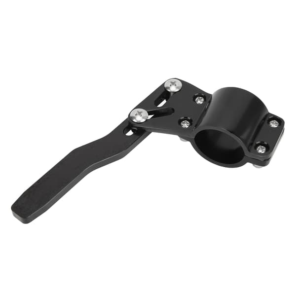 Blinklysstangs Position Op Kit Aluminium Legering Rat Blinkstangsforlænger Universal Bilmodifikation Sort