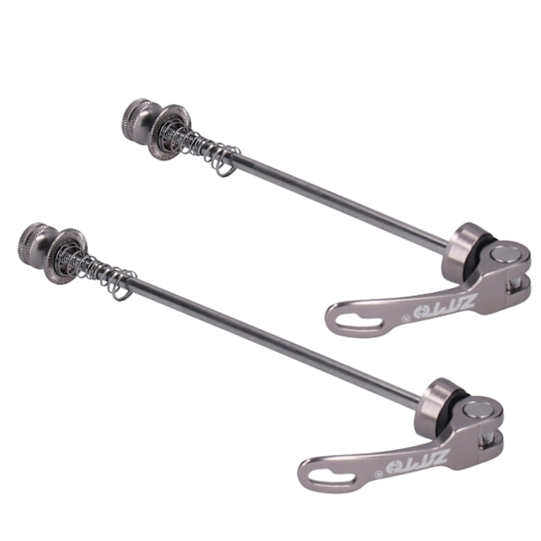 ZTTO 2stk Road Mountain Cykel Quick Release Skewers Bike Front Bageste spyd tilbehørTitanium