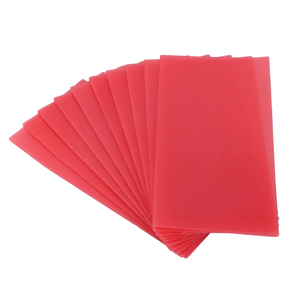 10 stk. Smykkeudskæringsgravering Model Red Wax Oral Dental Wax Form Værktøjssæt (2,0 mm)