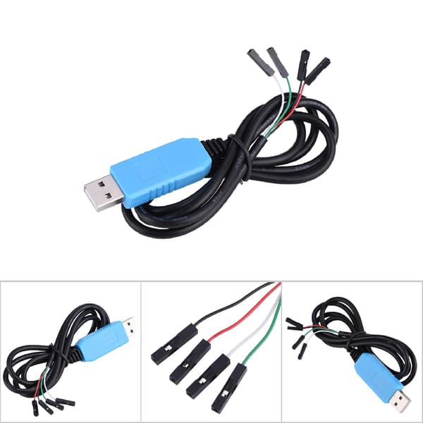 PL2303TA USB till TTL RS232 Modulomvandlare Seriell Kabeladapter för Win XP/VISTA/7/8/8.1 1 st
