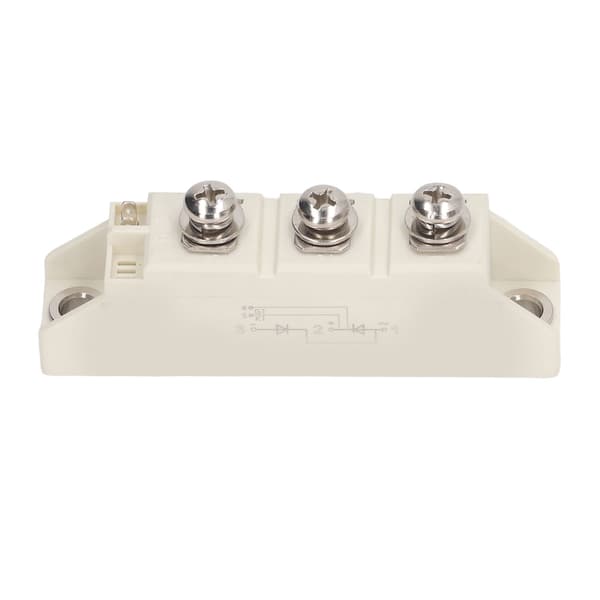 Tyristormodul DC-isolering Halvkontroll Diod 106A 1600V Elektroniska komponenter Vit