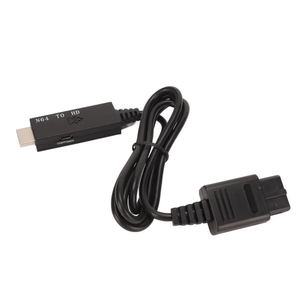 For N64 til HD Multimedia Interface-omformer Profesjonell 720P 1080P bytte HD-videoadapter for HDTV-skjerm