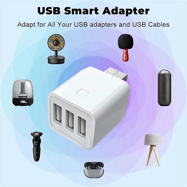 Tuya Smart Zigbee 3 USB Adapter Switch 5V Mini USB Strömadapter