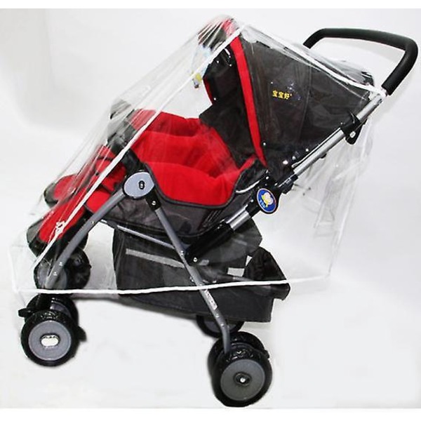 Universal Twin Baby Stroller Cover och Myggnät