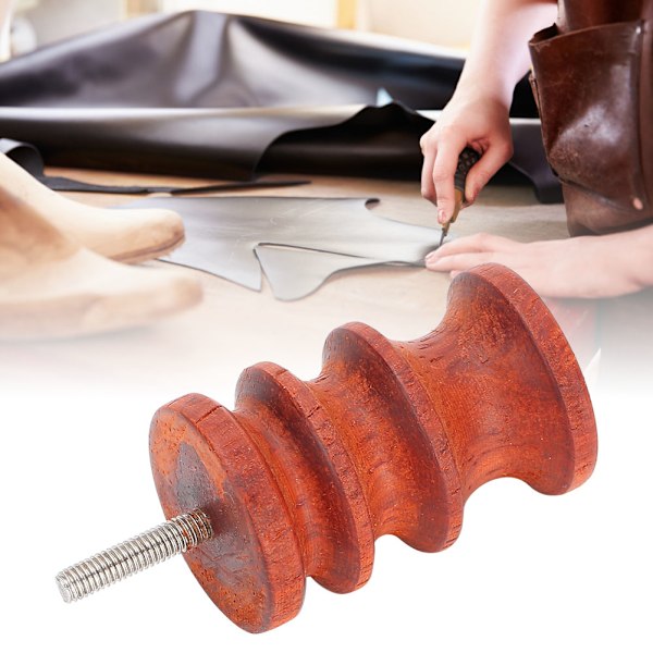 Redwood Läder Slipverktyg Polering Bits Slipning Huvud Elektrisk Polering StickFlat Huvud