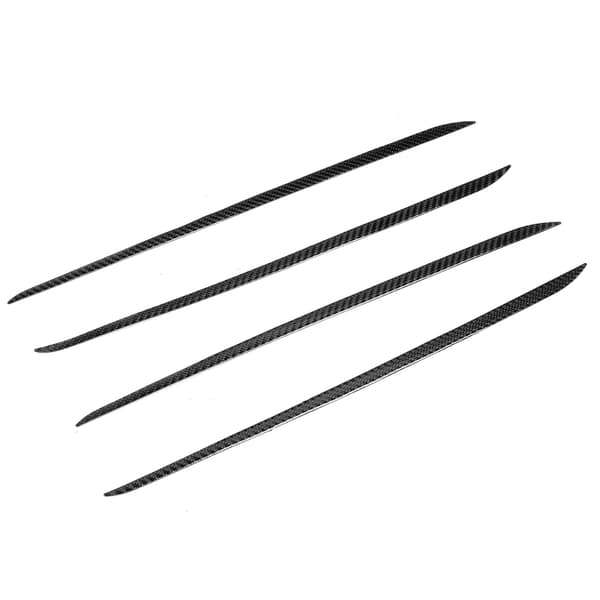 Karbonfiber Innendørs Dørpanel Stripe Trim Bil Interiør Tilbehør Passer for X1 E84 2011‑2015 LHD RHD