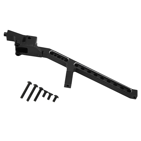 Taka-alustan tuki ammattimainen alumiiniseos RC-alustan tuki TRAXXAS SLEDG 1/8 RC-autolle musta