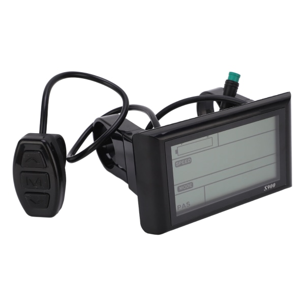 36 V 48 V sähköpyörän LCD S900 näytön ohjauspaneeli Vedenpitävä LCD-näyttömittari sähköpyörälle (protokolla 2)