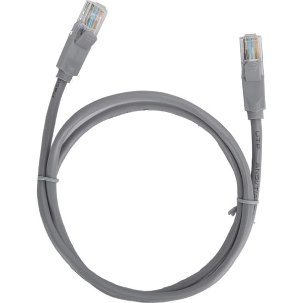1-meter Cat 5E Ethernet-kabel til internetnetværk og computer - højhastighedsforbindelseskabel
