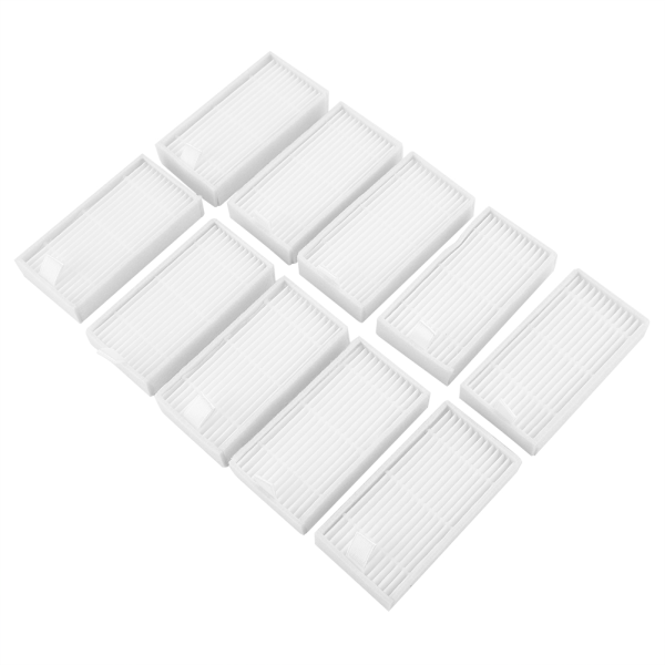 10 stk. filter til ILIFE v1 v5 v5s v3 robotstøvsuger reservedele