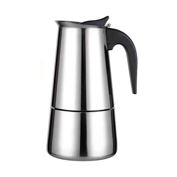 100ML Rostfritt Stål Kaffebryggare Moka Kanna Isolerad Termisk Kaffekanna för Handbryggt Kaffe