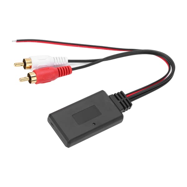 Bilradio Bluetooth-adapter Stereo 2RCA Trådløs AUX-lydkabel Erstatning til Kenwood
