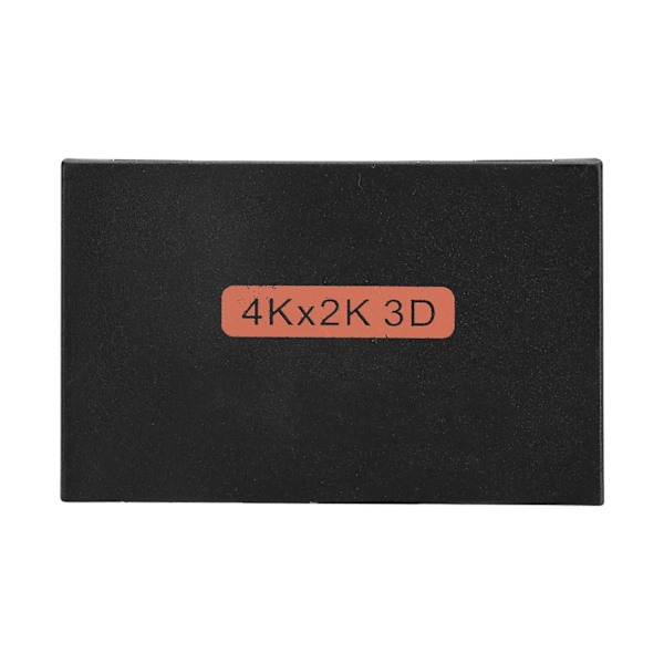 High-Definition Multimedia Interface -jakaja 4Kx2K Monitor Splitter Video Adapter Wide Voltage 100-240VEU-pistoke