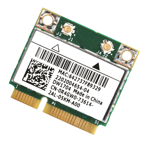 Langaton verkkokortti Mini PCI-E Wifi Bluetooth sovitin Dell xps 2710 17tr bcm943142hm