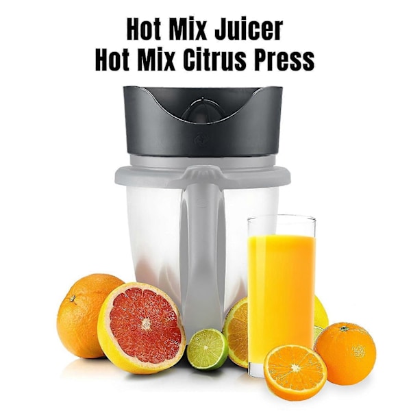 Tehokas mehustin TM6 TM5 TM31 Hot Mix -laitteille, sitruspuristin helppokäyttöinen, tasainen mehustus, mehunpuristin sitruunalle, appelsiinille, mandariinille
