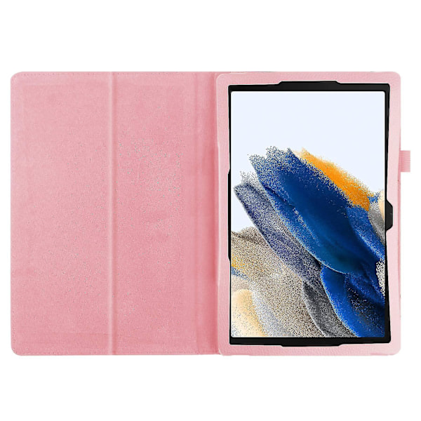 Kompatibel Samsung Galaxy Tab A8 10.5 (2021) Tablet Case med Litchi-tekstur Pu Læder Beskyttelsescover med Auto Vågn/Sov-1