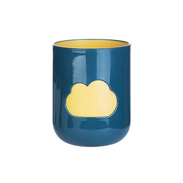 Okrossbar Badkopp Söt Moln Design BPA Fri Flerfärgade Dricksglas för Barn Småbarn Par Present