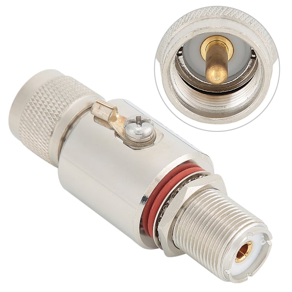 BL-1000 1-1.2GHz PL259 naaras - S0239-aansluiting bliksemafleider 50 Ohm 230V 200W
