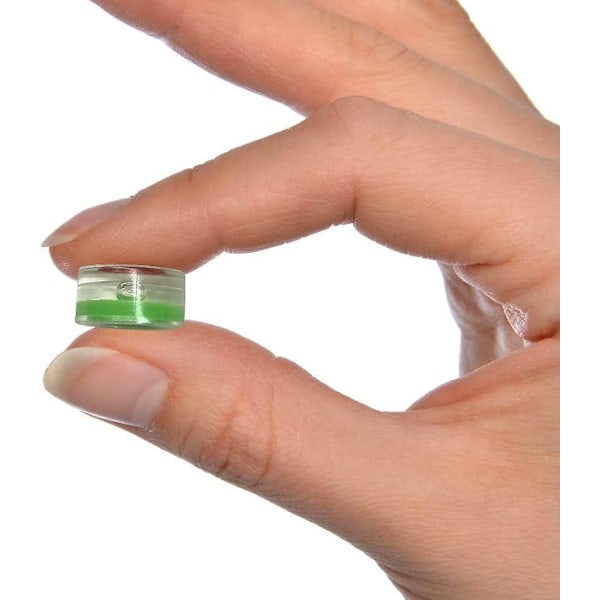 Vaterpas, Libelle, Præcisionsvaterpas, Horisontalt vaterpas, Libelle, Runde libeller, 12 mm cirkulær libelle