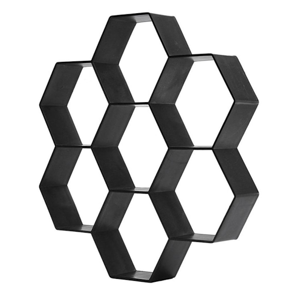 Hexagon Walk Maker Betongformar för Vandringsleder Trappstegsform Trädgårdsgångsform