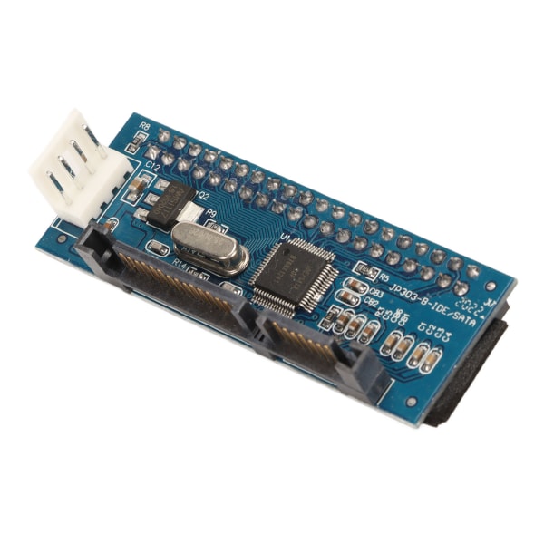 IDE til SATA-adapter 40-pinners IDE til SATA-konverter 3,5-tommers HDD IDE PATA-harddiskadapter med 7-pinners strømledning for skrivebordet