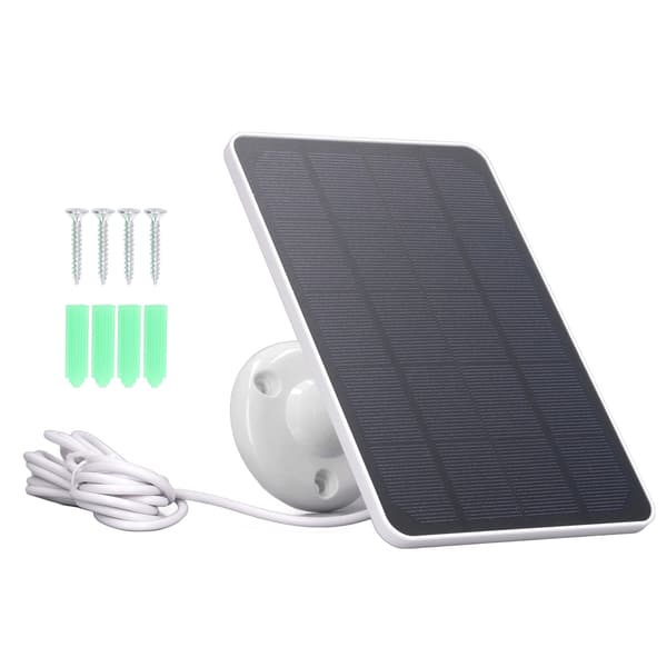 Solpanel 10W batteriladdare Typ C utgång kameraladdande solpanel för apparater