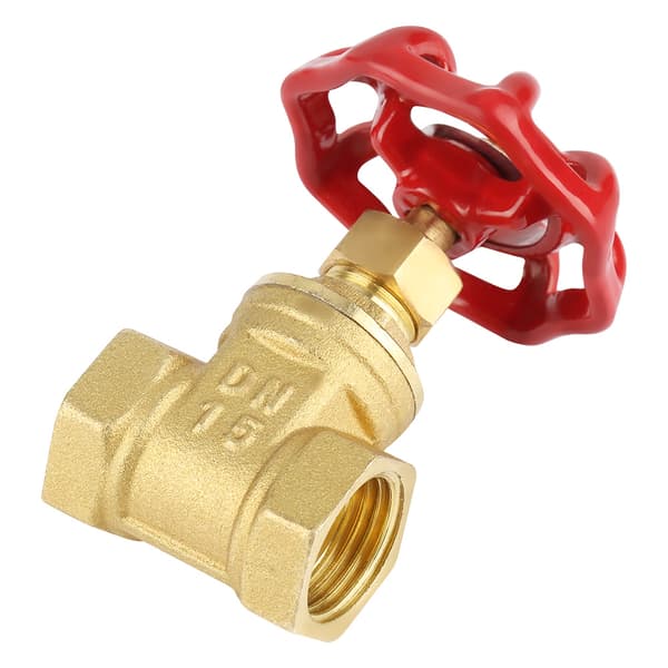 DN15 Messing Portventil BSPP G1/2 Roterende Sluseventil 232PSI for Vann Olje Gass