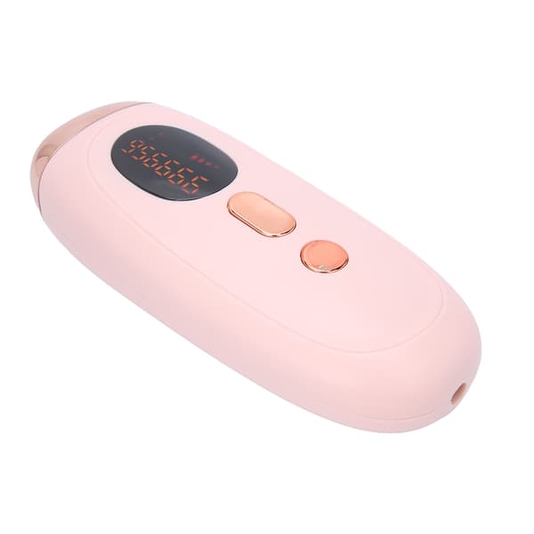 500 000 blinker hårfjerner permanent smertefri helkroppsbruk hjemmehårfjerner rosa 100-240V EU-plugg