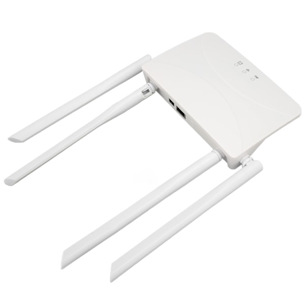 4G LTE -langaton reititin 300Mbps Cat4 -mobiili-Wi-Fi-tukiasema SIM-korttipaikalla Euroopan alueelle 100-240V EU-pistoke