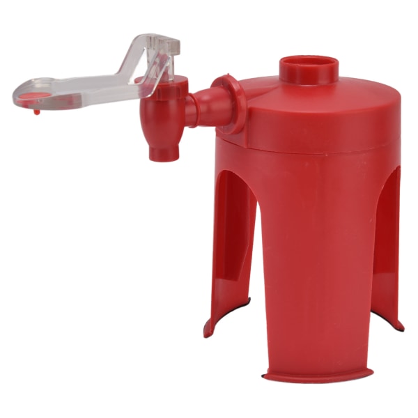 Vanddispenser Mini Automatisk rød drikkefontæne på hovedet til hjemmerejse Camping Vand Sodavand