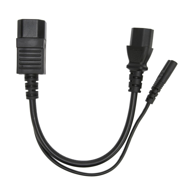 IEC320 C14 hann til C13 C7 hunn strømledning Vanntett IEC320 strømkabel for projektorer 100-250V 32cm