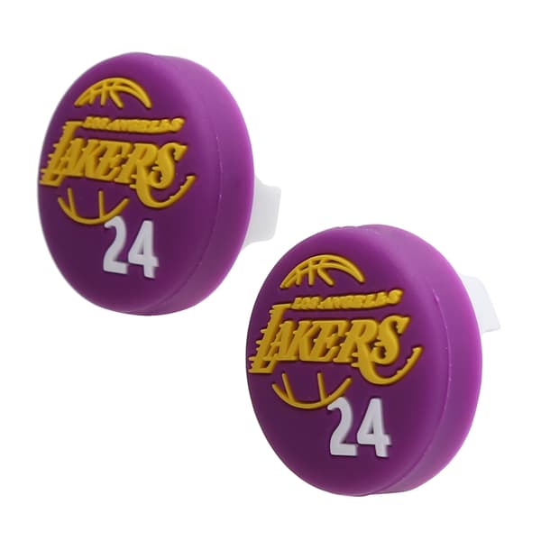 1 par udskiftnings-rocker-kapper til PS4/PS5-spilcontroller-tilbehør Basketball Lilla