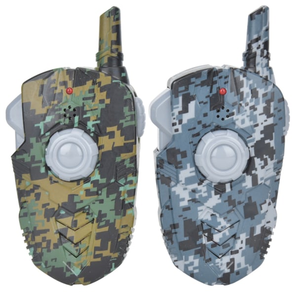 400M Clear Intercom Avstånd Utomhus Barn Fält Simulering Tvåvägs Radio Walkie Talkie Toys1 Par med två färger