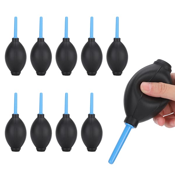 10 stk. pumpedustrenser gummiblåseballong luftblåser for datakamera giftfri