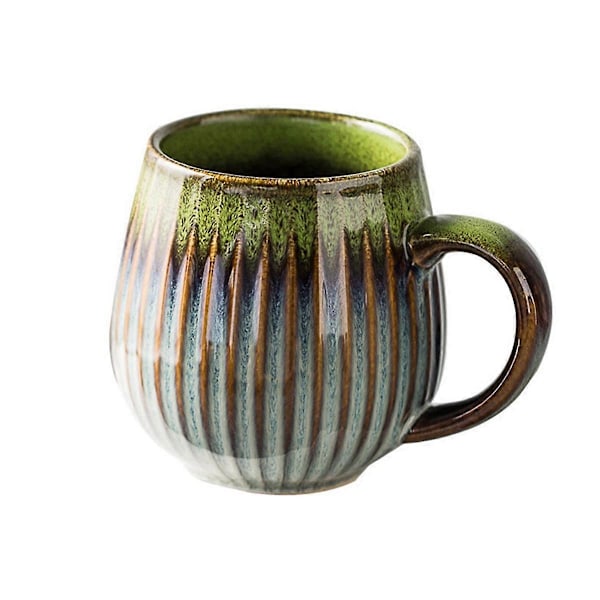 Keramisk mugg för hushållspar, keramisk kaffekopp, muggset, A