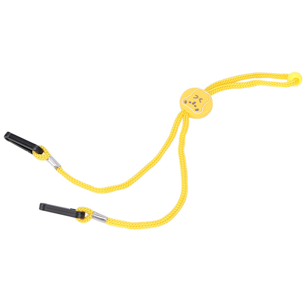 Öronrem Nylon Seriefigur Mönster Lätt Justerbar Munskydd Fixering RepGul