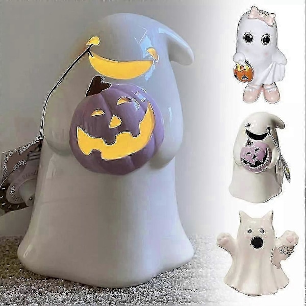 Goblin Ghost-figur i resin - Perfekt Halloween-festdekorasjon og topp til hjemmepumpe
