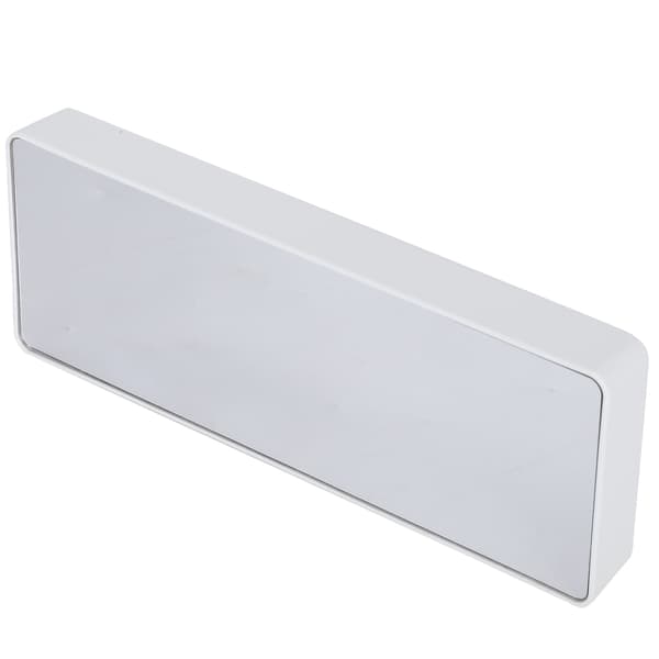 Elektronisk klocka LED-display Digitala spegelväckarklockor Batteri PlugIn Dubbelanvändning 0712