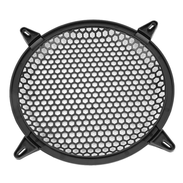 Bil Ljud Plast Mesh Skydd Woofer Högtalare Modifiering Skydd 10 tum