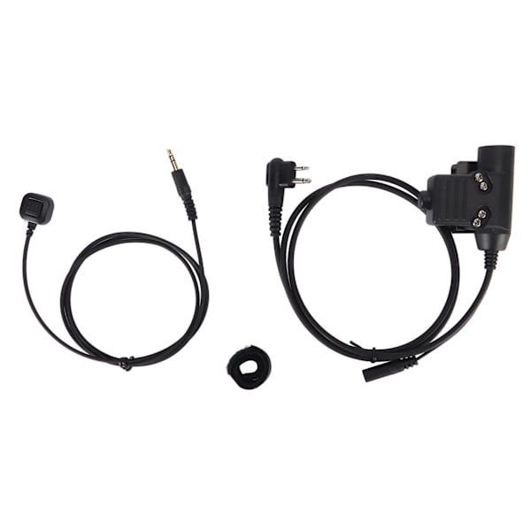 U94 PTT Adapter Push to Talk Button Walkie Talkie Military Headset -liitin sopii MOTOROLA GP88:lle