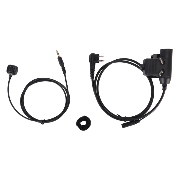 U94 PTT-adapter Push to Talk-knapp Walkie Talkie Military Headset Connector Passer for MOTOROLA GP88