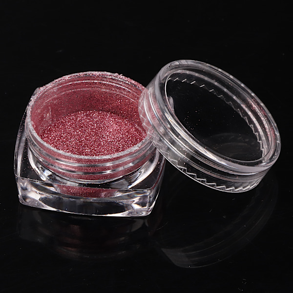 6 st 0,5 g nagelkonstpulver nageldekoration glitterpigment för nagelkonstsalong TCL-05