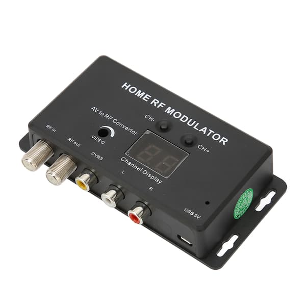 M70RV TV Link Modulator Støtte PAL/NTSC Profesjonell AV til RF-omformer for AV-kilde dekoderbokser