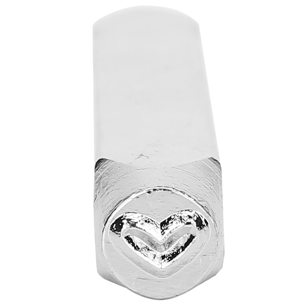 6mm 1/4\" Metal håndstempel design punch værktøj til DIY smykker udskæring fremstilling håndværk Love Heart