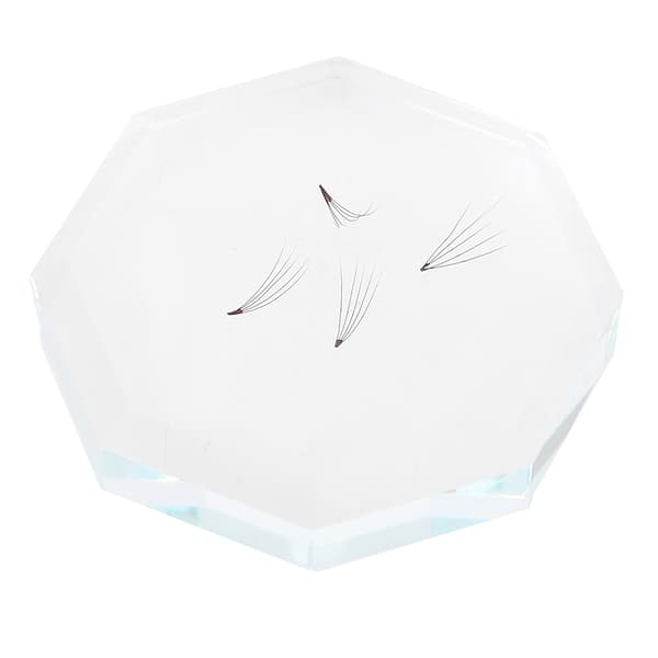 Glas Eyelashes Extension Adhesive Glue Holder Eyelashes Grafting Pads Makeup Tool