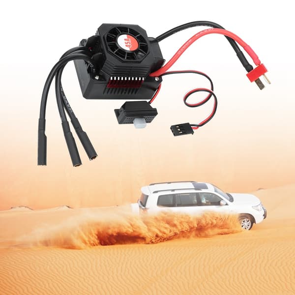 GTSKYTENRC 45A Børsteløs Vanntett Elektrisk Hastighetskontroller ESC for 1/10 1/12 RC Bil