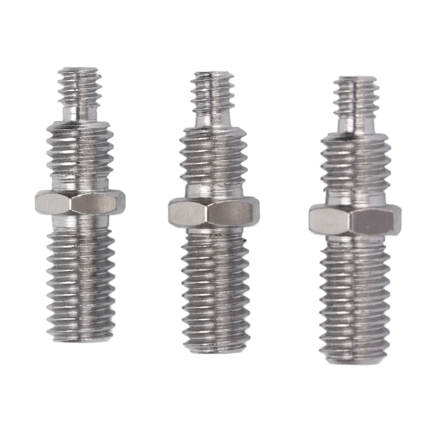 Rostsäker 3/8 till 1/4 stativskruvadapter - enkel montering, utsökt design (3 st)