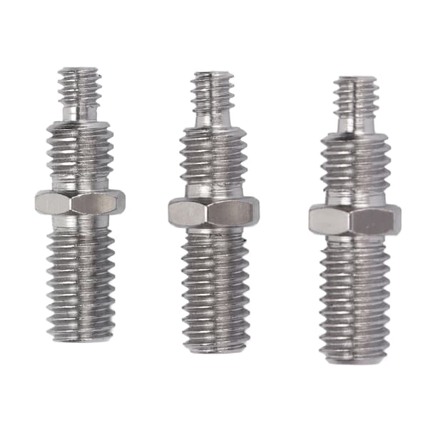 Rustsikker 3/8 til 1/4 Tripod Skrueadapter - Enkel Montering, Utsøkt Design (3 stk)